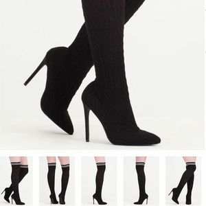 Thigh high Sock Boots